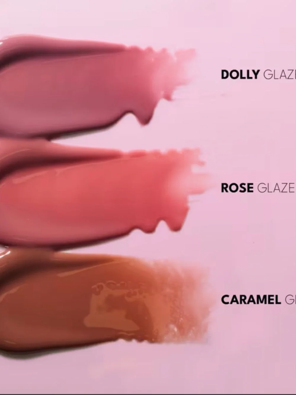 Buxom Power Full Plumping Peptides Lip Tint Lipgloss Balm Rose Glaze BNIB